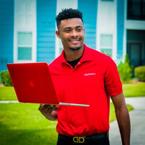 As Jet’s younger brother, Jephte gets the perks of serving as our marketing director. He doesn’t take that role lightly. With many different experiences to learn from, he works well with others and strives to apply himself in every way. Our clients and staff appreciate his fun-loving, spirited personality. Jephte is determined to grow his leadership, film, marketing, and storytelling skills here. He is already on his way to becoming an integral part of the professional and creative growth of Creative114’s future.